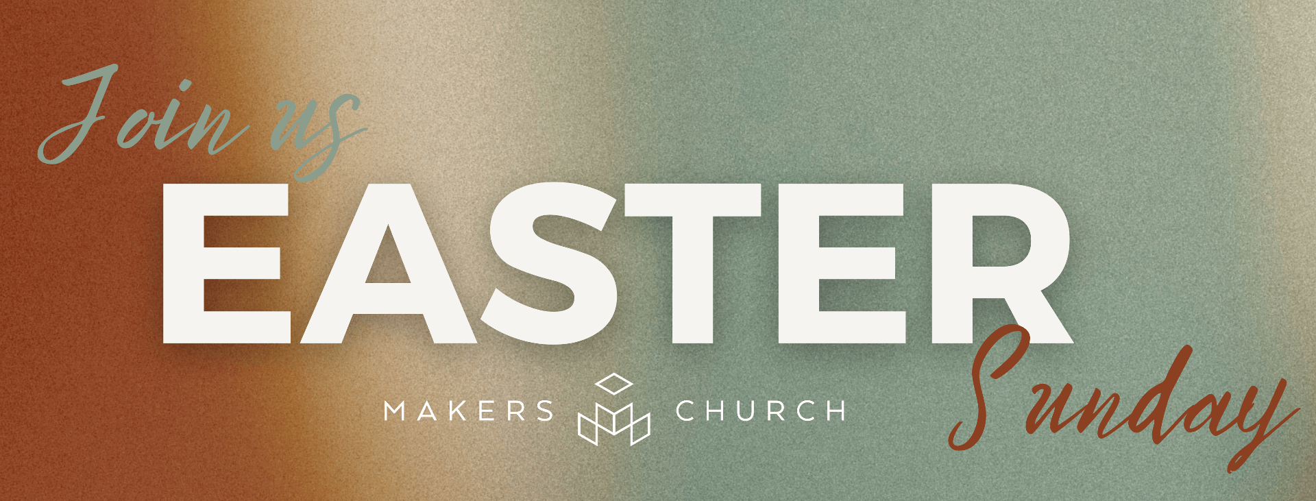 join us for easter at makers church